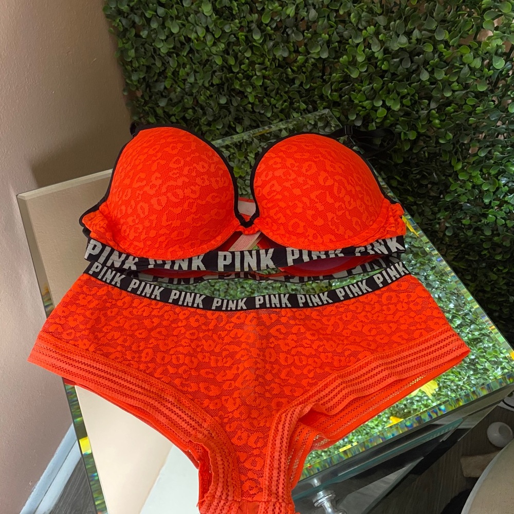 Victoria secret orange set